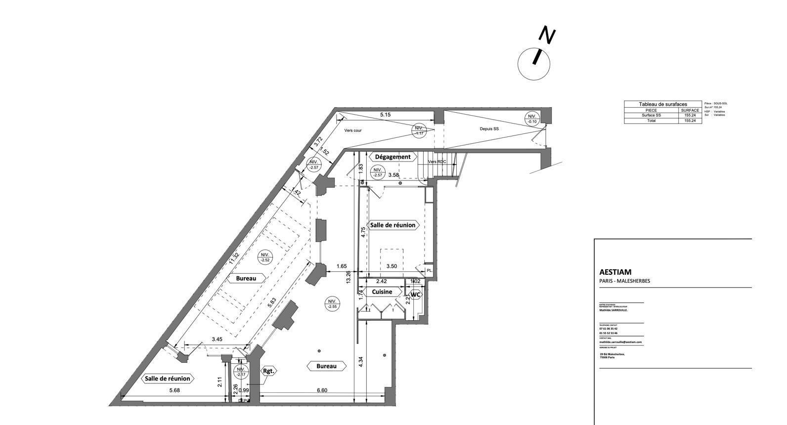 Bureaux à louer paris 2