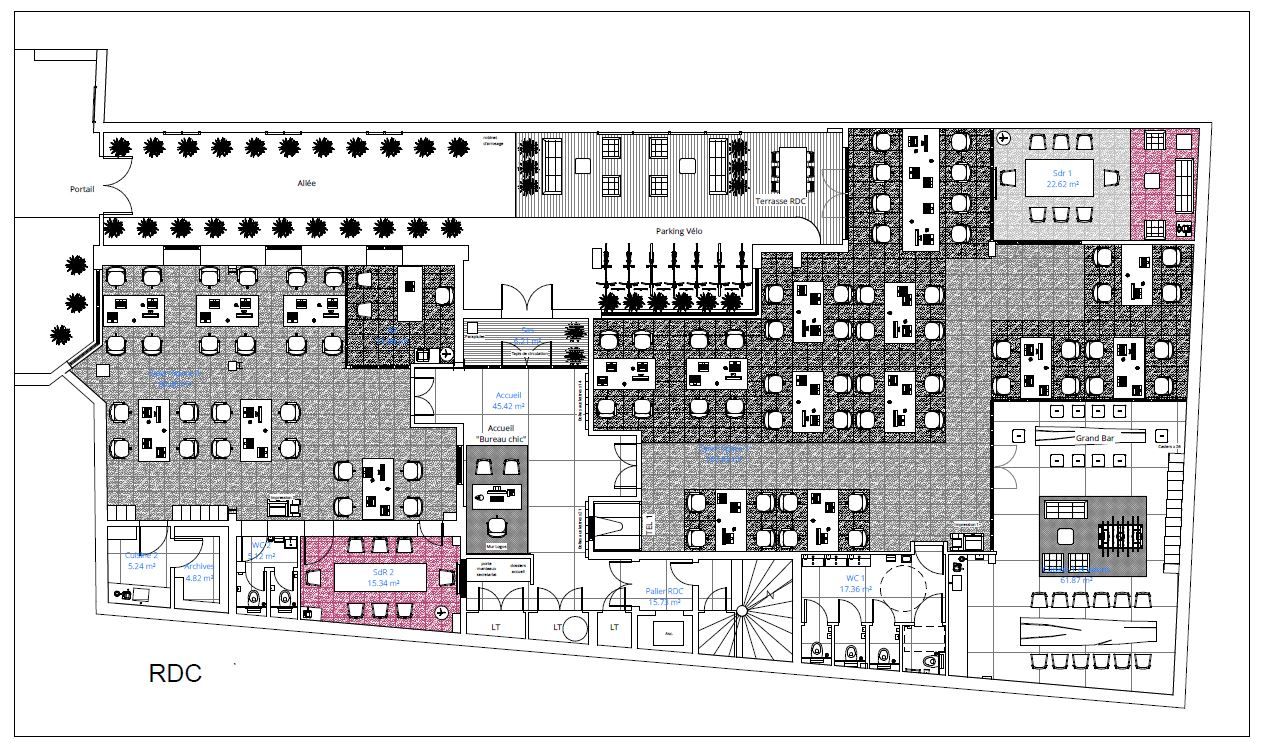 Bureaux à louer paris 13