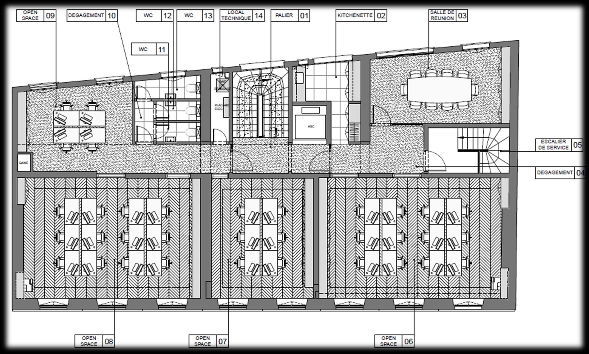 Bureaux à louer paris 5