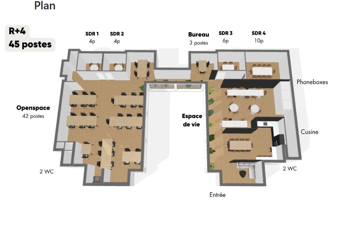 Bureaux à louer paris 2