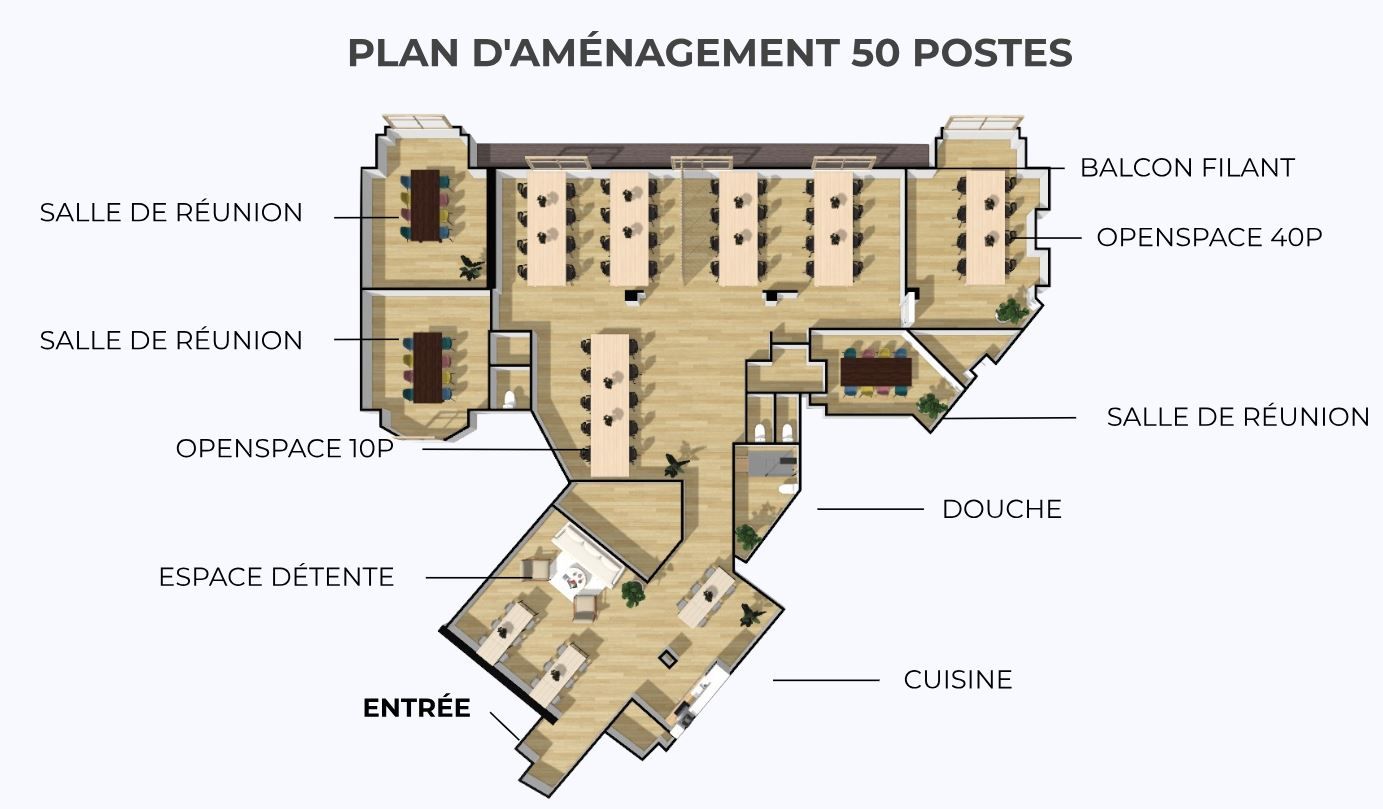 Bureaux à louer paris 8