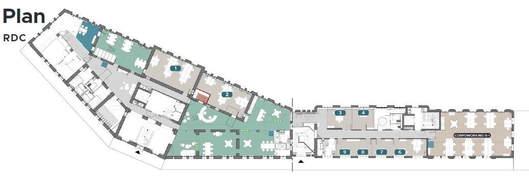Bureaux à louer paris 2