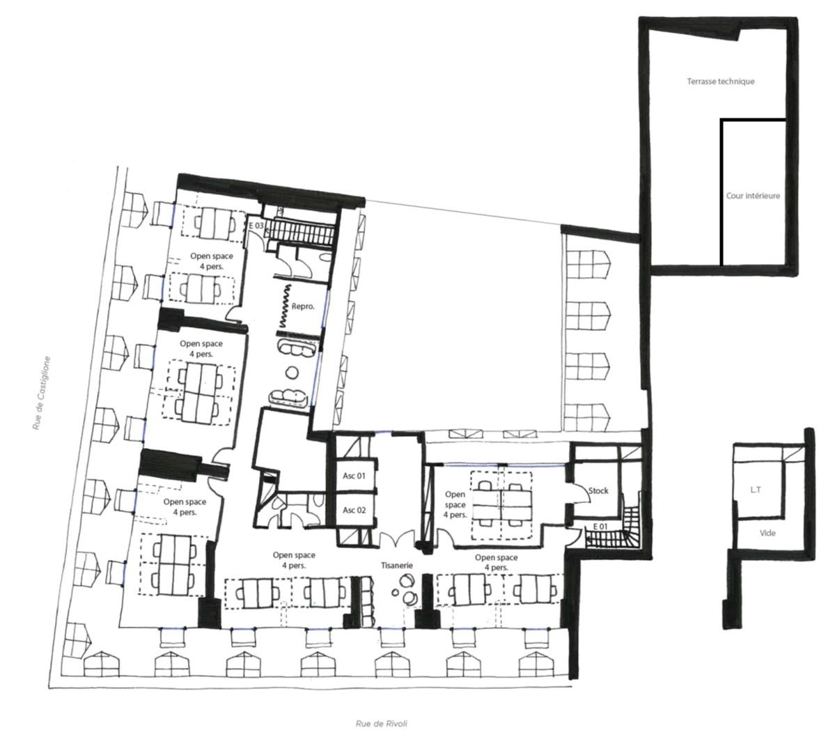 Bureaux à louer paris 20