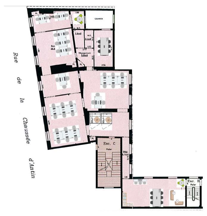 Bureaux à louer paris 8