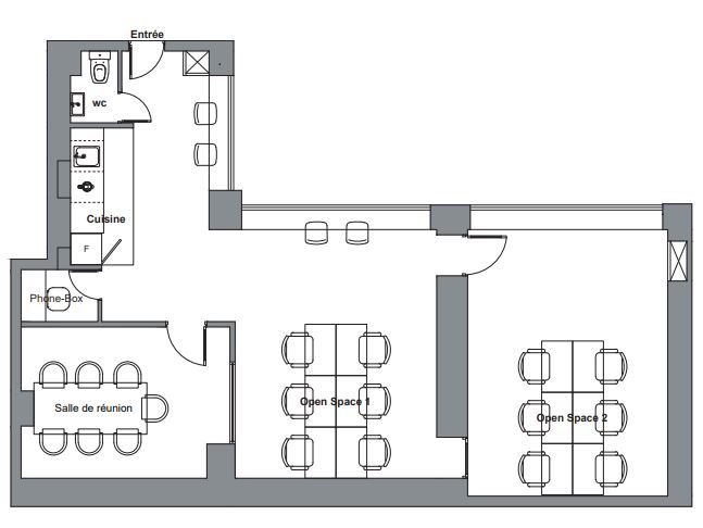 Bureaux à louer paris 10
