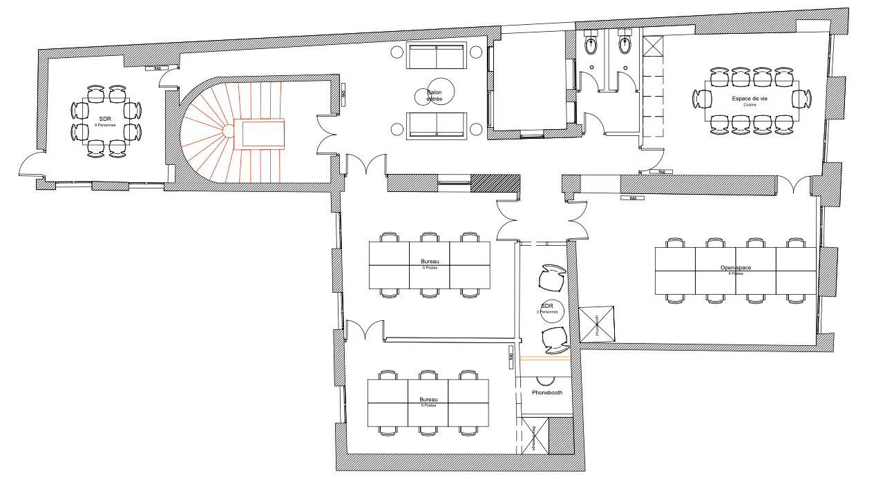 Bureaux à louer paris 2