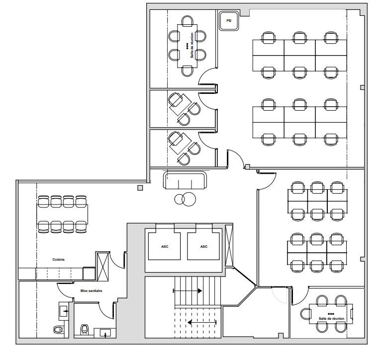 Bureaux à louer paris 5