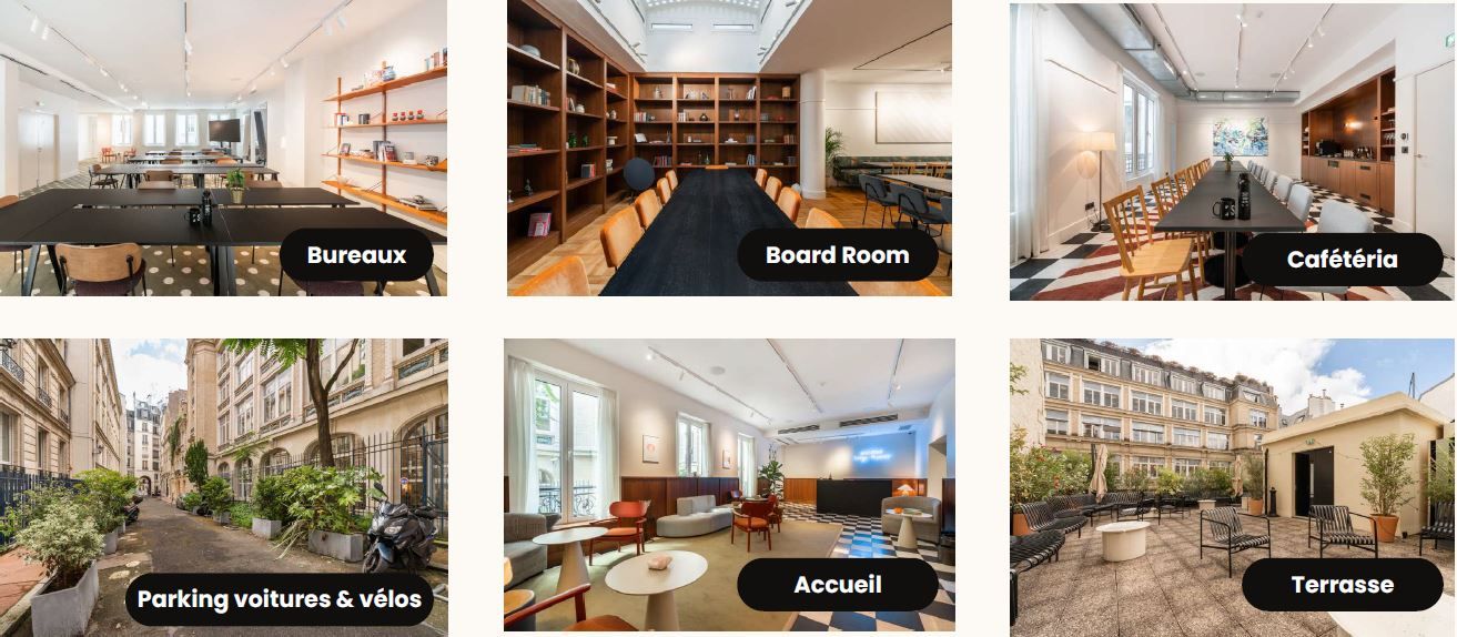 Bureaux à louer paris 2