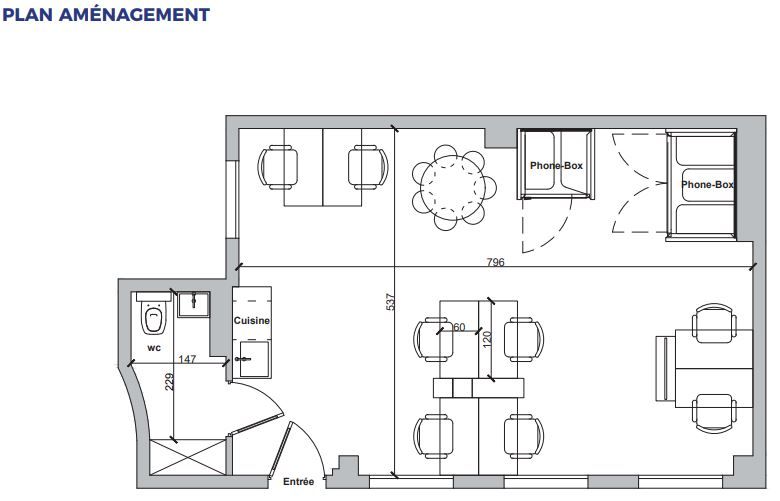 Bureaux à louer paris 7