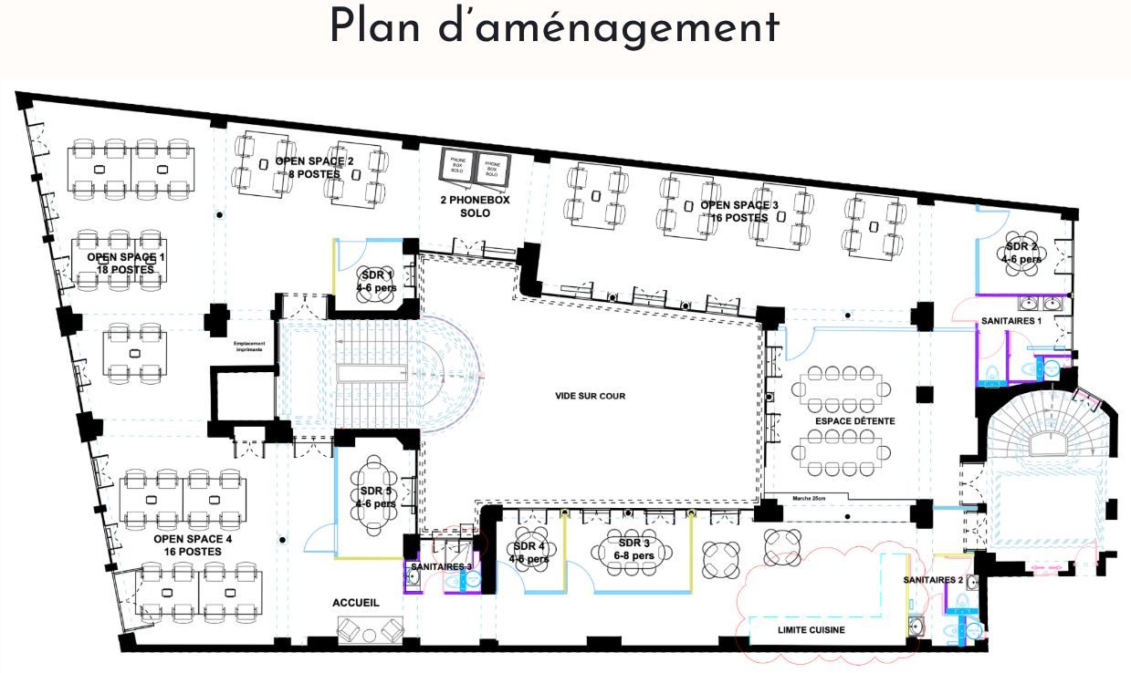 Bureaux à louer paris 8