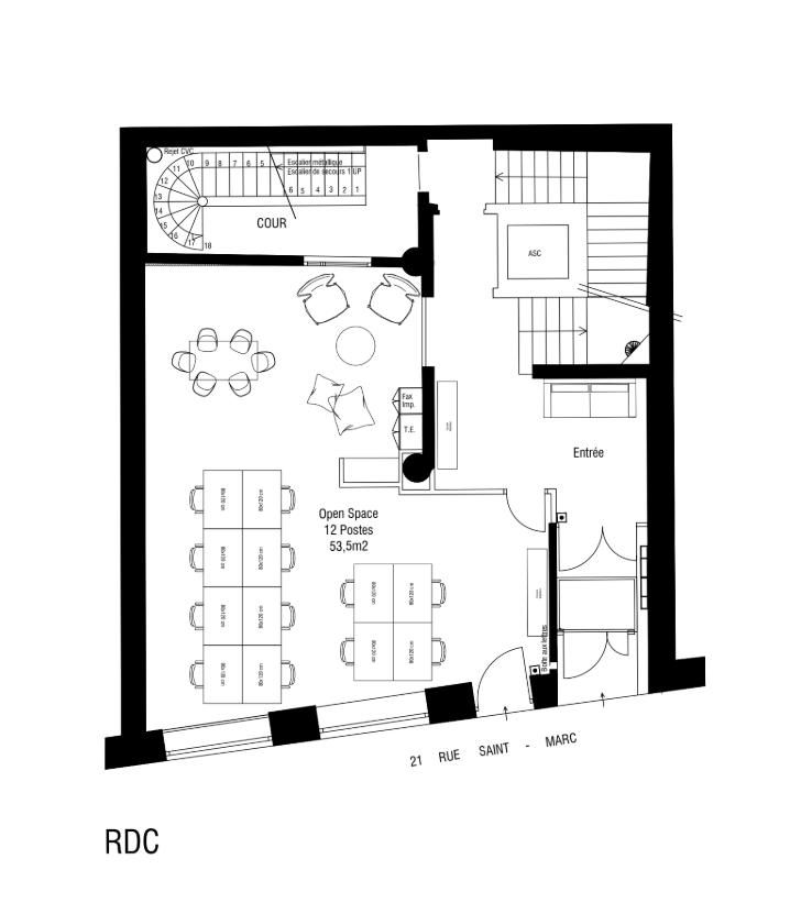 Bureaux à louer paris 8