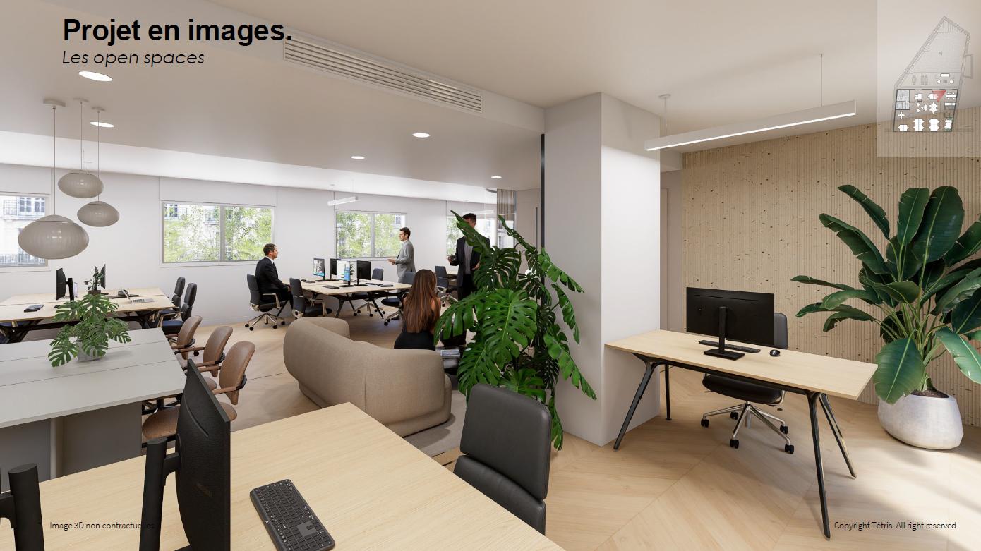 Bureaux à louer paris 8