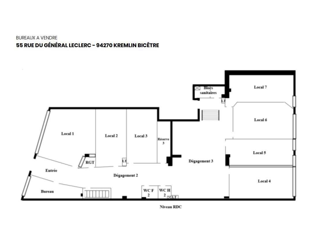 Bureaux à vendre le kremlin bicetre 10