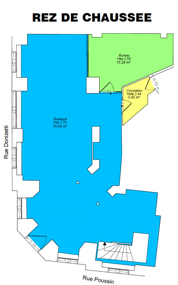 boutique à louer paris 14