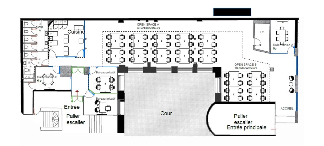 Bureaux à louer paris 13