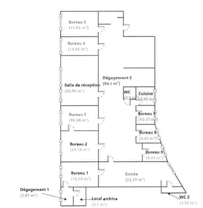 Bureaux à louer paris 2