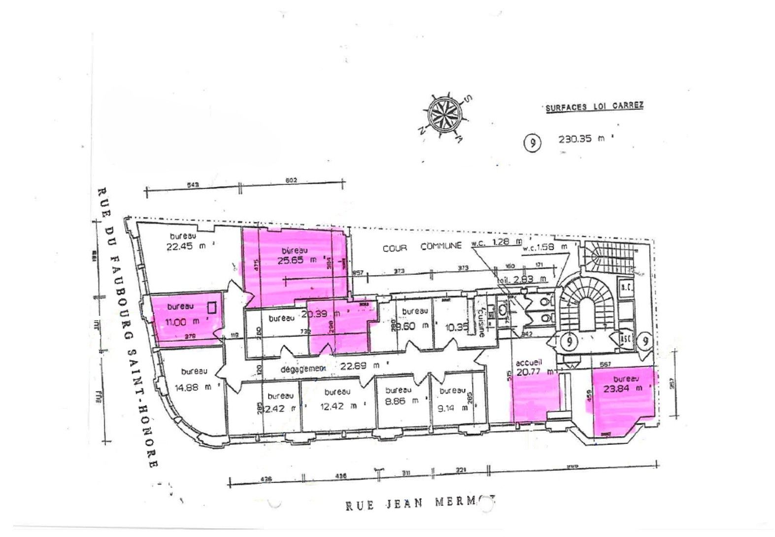 Bureaux à louer paris 2