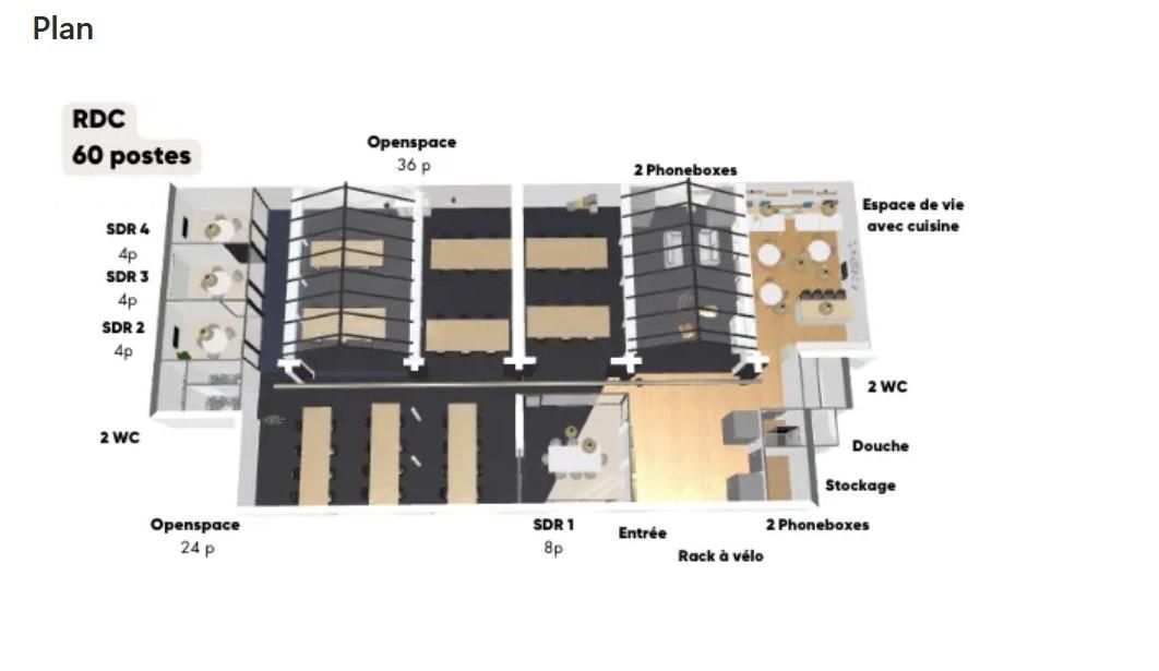 Bureaux à louer paris 2